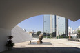 auditorium at memorial of latin america oscar niemeyer