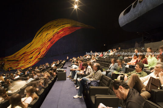 auditorium at memorial of latin america oscar niemeyer