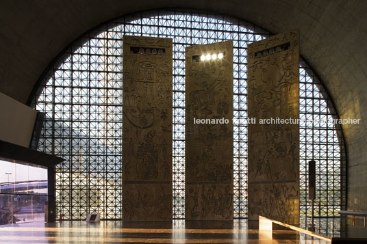  assembly hall at memorial of latin america oscar niemeyer