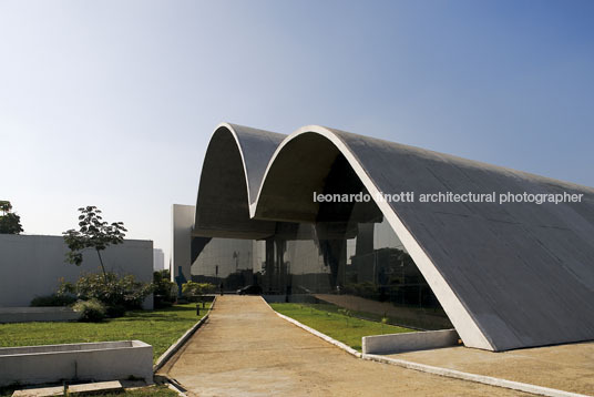 auditorium at memorial of latin america oscar niemeyer