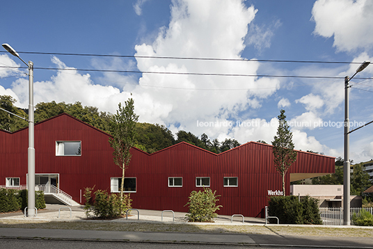 feuerwehr und werkhofgebäude eichenspes masswerk architekten