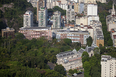 three buildings at guinle park lucio costa