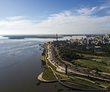 parque urbano da orla de guaíba