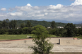 the geometric hill / monument to the martyr le corbusier