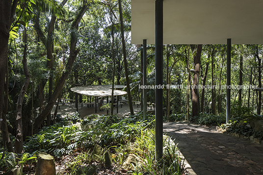 pavilhão de verão da casa de vidro sol camacho