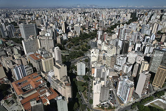 sao paulo aerial views several authors