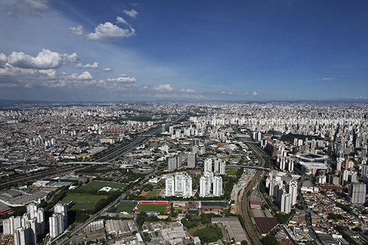 sao paulo aerial views several authors