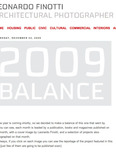 2009 balance